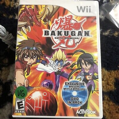 Bakugan Battle Brawlers Video Game Nintendo Wii Activision NO