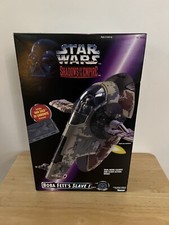 Star Wars Boba Fett Slave 1 Shadows Of The Empire w/ Han Solo Carbonite NIB