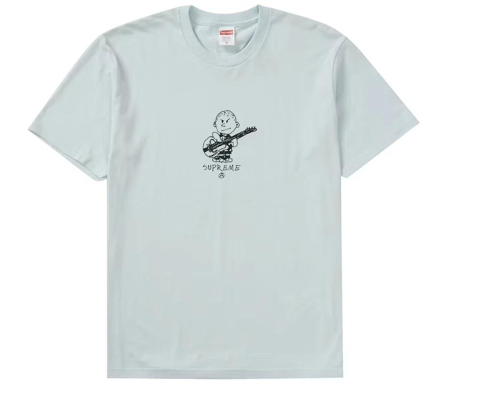 Tee shirt Supreme Rocker bleu pâle, taille XL