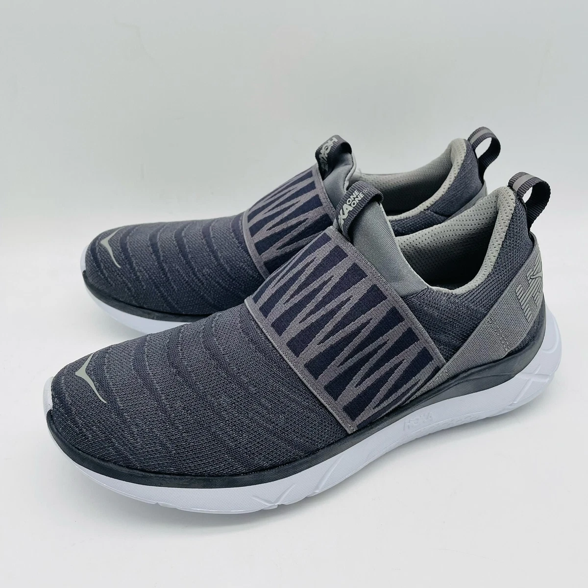 Hoka One One Hupana Slip Gray 1094002 women s size 6.5