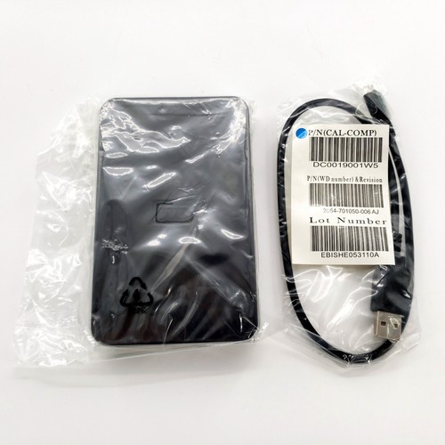 Western Digital WD Elements 120GB WDBAAR1200ABK Portable Hard Drive New Open Box - Afbeelding 2 van 8