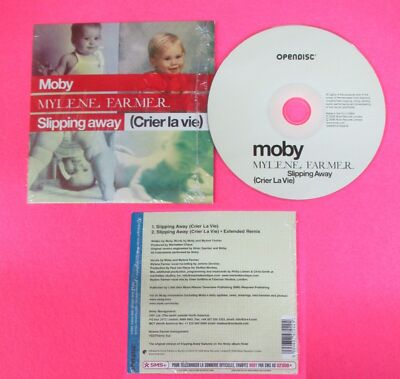 CD Singolo MOBY MYLENE FARMER SLIPPING AWAY CRIER LA VIE 2006 0094637472224(S21)