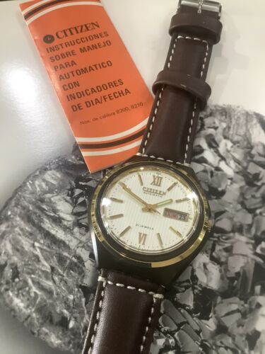 CITIZEN 51 0238 White AUTOMÁTICO ¡¡NEW OLD STOCK!! (VER FOTOS) - Picture 3 of 8
