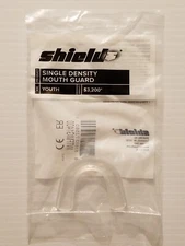 Lot Of 5 Shield Single Density Strapless Youth Mouth Guards Clear