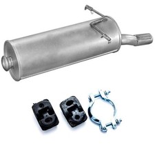 Endschalldämpfer Auspuff für Citroen Xsara Picasso 1.8i 16V 115PS + Anbausatz