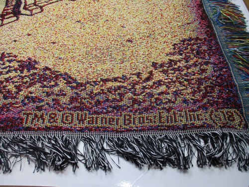 Harry Potter Woven Tapestry Throw Blanket, 48 x 56 Inches, Marauder's Map - Picture 3 of 7
