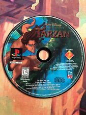 Sony PlayStation 1 PS1 Disc Only Tested Disney's Tarzan Black Label