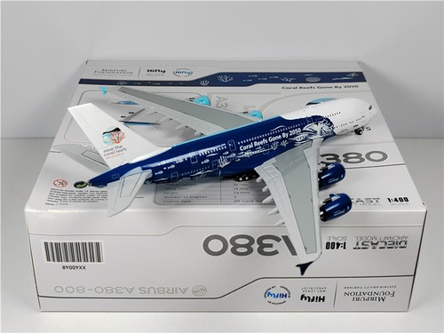 JC Wings Portugal HiFly PARA AIRBUS A380 9H-MIP 1:400 Avión Modelo Preconstruido - Imagen 5 de 9