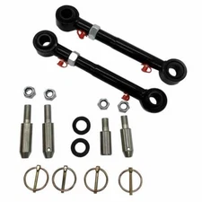 For 07-18 Jeep Wrangler JK JKS Front Sway Bar Links Disconnects For 2.5-6" lifts