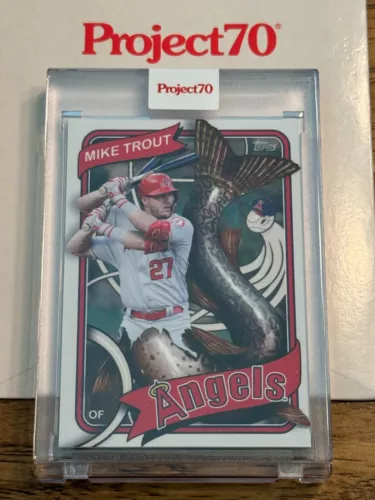 2021 Project70 MIKE TROUT #589 by Greg Craola Simkins Free Shipping!