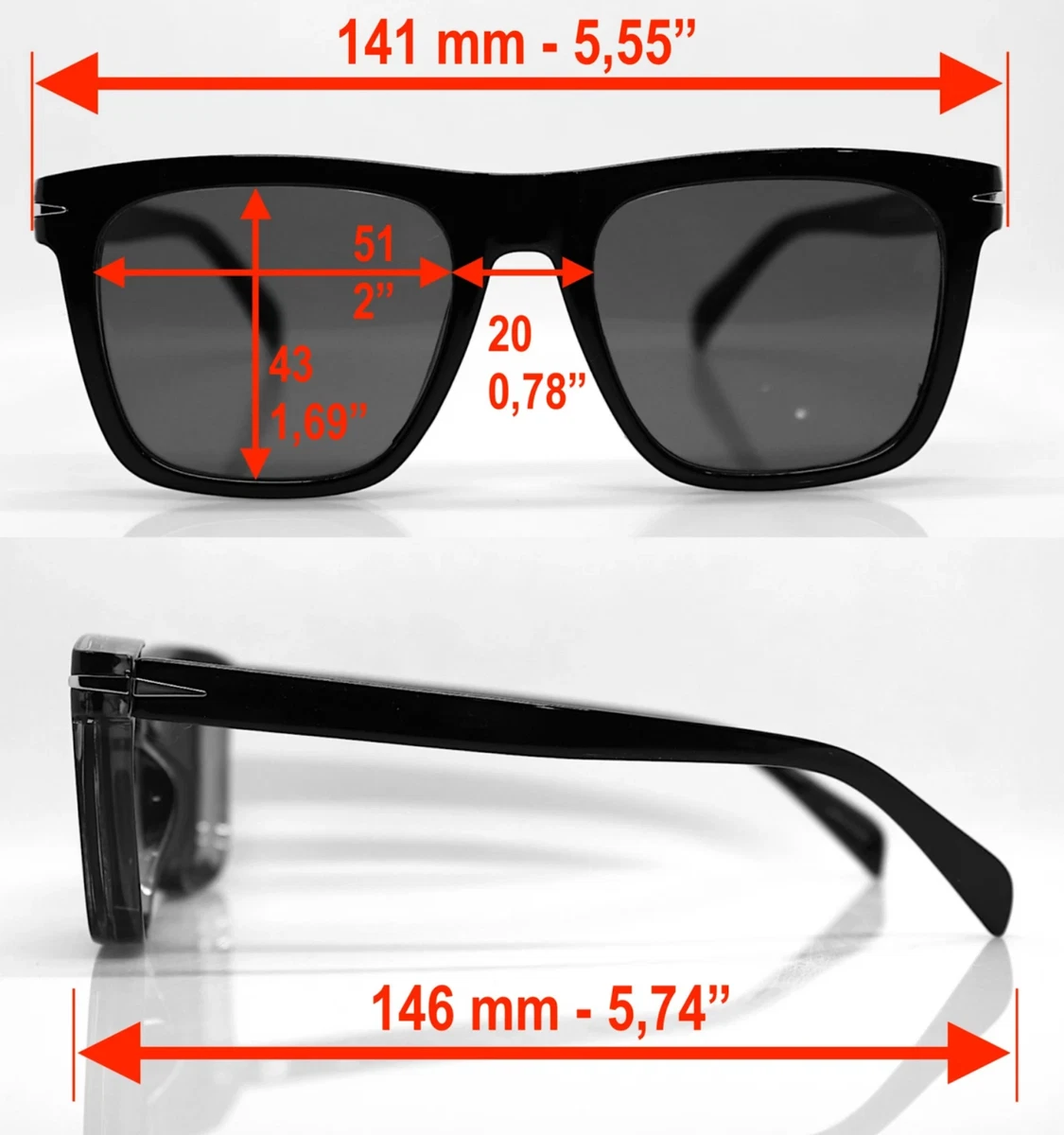 Lunettes de Soleil Homme Carr Brun En Transparence Verre Fum Pilote R tro