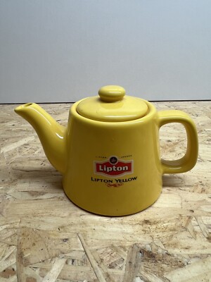 Alte Teekanne Lipton Gelb Sammlung