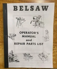 1055 Operator Instruction Manual Fits Foley Belsaw Model 1055 Sharp-All