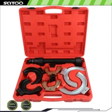 ?Interchangeable Fork Strut Coil Spring Compressor Extractor Tool Set