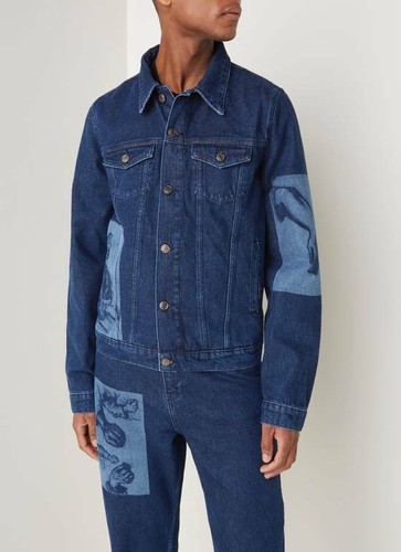 Daily Paper x Van Gogh Denim Jacket Size: M/ Small Faulty | eBay