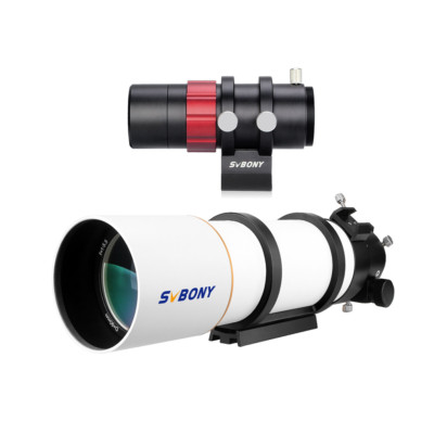 SVBONY SV48P 90mm F5.5Refraktor Teleskop OTA+SV165 30mm mini Leitfernrohr Himmel