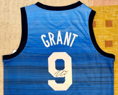 Jerami Grant Signed Autograph USA Olympics Jersey Syracuse NBA