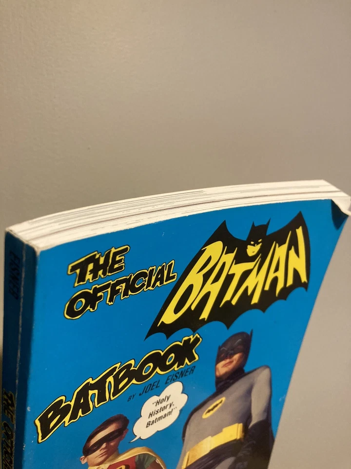 Holy History Batman!!  VINTAGE "THE OFFICIAL BATMAN BATBOOK" by Joel Eisner 1986 Foto 2 de 4