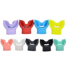 Boccaglio regolatore snorkeling immersioni subacquee in silicone copertura supporto polpo