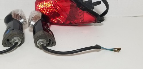 Honda CBR Tail Brake Light OEM FIEM TLA1279-00DOT, Fiem 50R-001269 Turn Signals - Picture 9 of 15