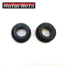 2x RUBBER BREATHER & PCV Valve GROMMETS - ALUMINUM VALVE COVER CHEVY SBF SBC BBC
