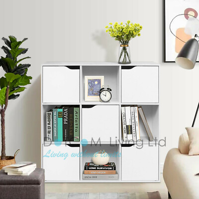 Dotcom White Cube Aufbewahrungsschrank Bücherregal Bücherregal Regal Vitrine