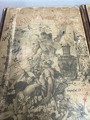 Natura ed Arte Rassegna Illustrata 1905-06 + 1906-07 Vallardi 2 Annate Complete - Imagen 6 de 15