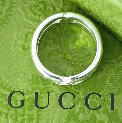 アクセサリー GUCCI Knot Infinity Ring Silver 22 GUCCI Knot Infinity Ring Silver 925 / US Size 6 [Excellent] | eBay