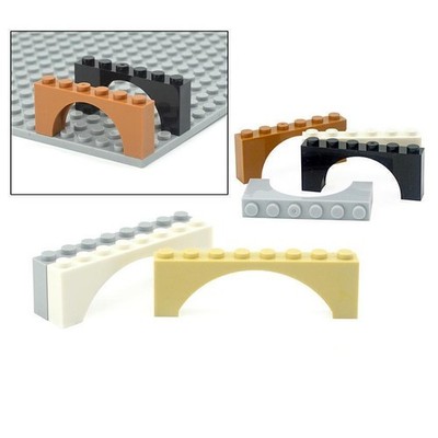 Lot for Lego Compatible Parts 15254 3307 Raised Arch Bricks 1x6x3 Choose Color