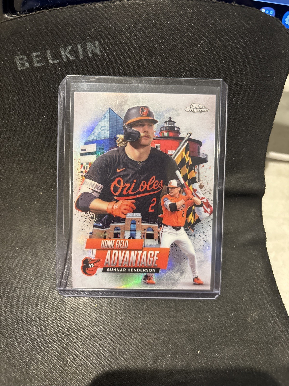 2025 Topps Chrome Gunnar Henderson Home Field Advantage #HA-7 SSP Orioles