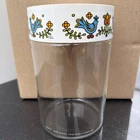 Vintage 1975 Corning Pyrex-Ware “Country Festival” Pattern Bluebirds And Flowers