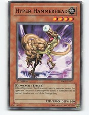 Hyper Hammerhead #SD09-EN007 1st Edition Yugioh Card