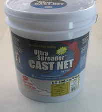 Fitec 11710 Ultra Spreader Cast Net 10 ft Radius 5/8" Mesh