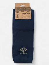 Umbro Mens 2021-22 Burnley Third Football Socks / BNWT / Blue / RRP £15