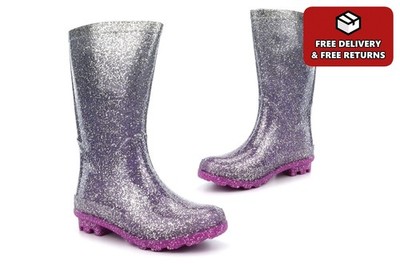 Mädchen Gummistiefel Glitzer Gummistiefel Mädchen Gummistiefel Glitzer Mädchen Gummistiefel