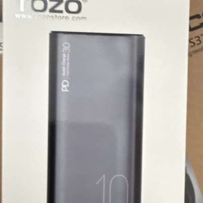 TOZO Quick Charge 3.0 PD Fast Power Bank 10000mAh 10Ah PB3 Battery Charger