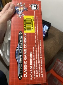 Sega Mega Drive Classic Game Console with 80 Built-In Games and 2 Controllers