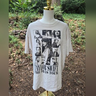 Taylor Swift The Eras Tour 2023-2024 Graphic T-Shirt Size Large