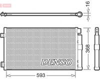 Kondensator Klimaanlage Denso DCN09147 FüR Fiat 500E Elektro FA1