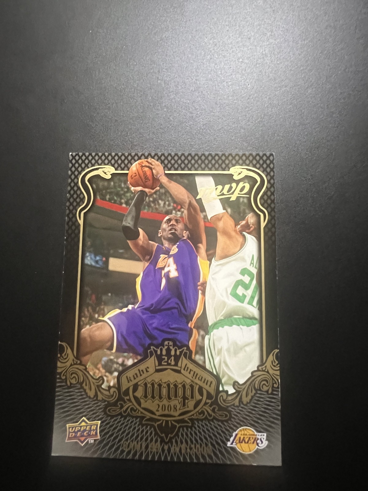 2008-09 Upper Deck MVP - Kobe Bryant Mvp Kobe Bryant #KB-96 Black Border