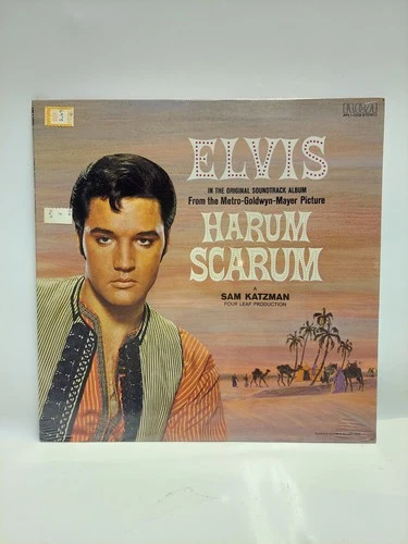 Elvis Presley Harum Scarum LP RCA 1977 Reissue Shrink Wrap Sealed
