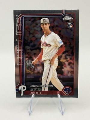 2025 Topps Chrome Update Series - Rookie Debut Mick Abel #USC87 (RC)