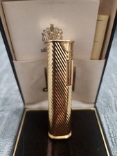 L'accendino da sera slim placcato in oro di James Bond Vintage Dunhill Dal 60/70