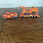 Lesney matchbox King size No8 Laing Scammell 6x6 tractor and low loader #464