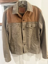 Authentic Levi’s Tobacco Field Jacket Size M Rick Grimes Screen Accurate