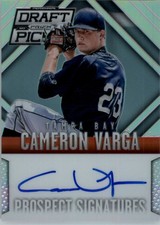 2014 Panini Prizm Perennial DP Prospect Signature Prizms #60 Cameron Varga Auto