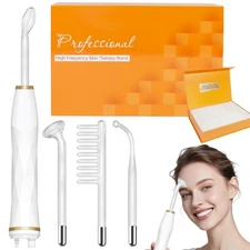 TUMAKOU Portable High Frequency Facial Machine - Orange High Frequency Face S...