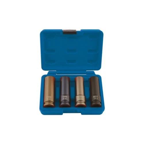 Laser Tools Metric Wheel Nut Socket Set 4pc Inc WAF Mercedes socket 5915 - Image 1 of 1