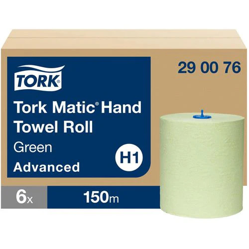 Tork Handtuchrolle grün (6x 150m) - 第 1/1 張圖片