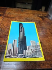 Chicago, Illinois, Sears Tower, ultra-modern, tallest, largest, private postcard